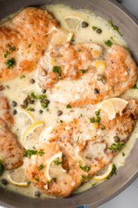 Creamy Lemon Chicken Piccata recipe