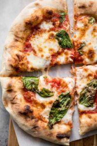 Easy Skillet Neapolitan Margherita Pizza recipe