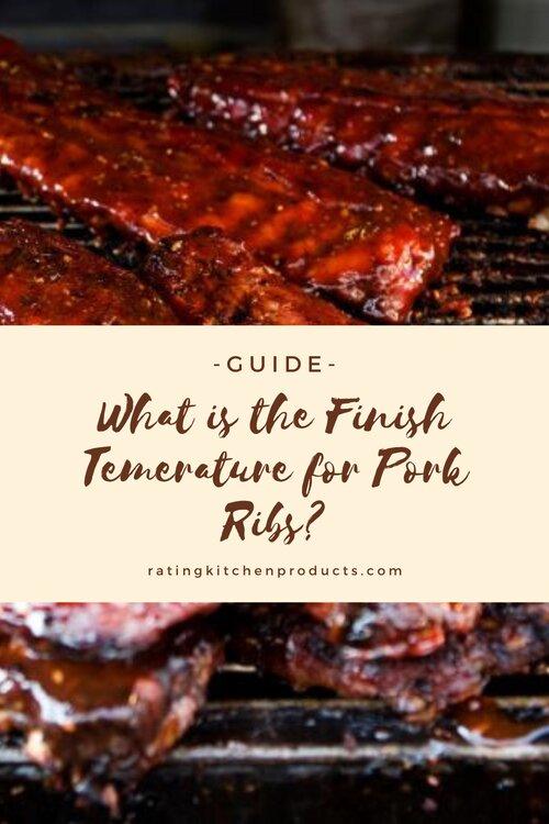 finish temp for pork ribs