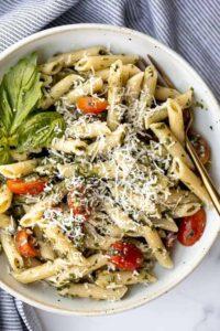 Pesto Penne Pasta recipe