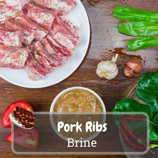 pork ribs brine