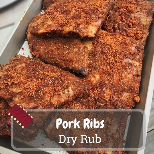 pork ribs dry rub