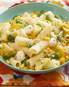Rigatoni with Summer Vegetables recipe