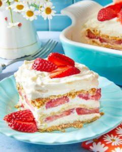Strawberry Icebox Cake recipe