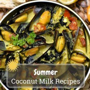 summer coconut milk recipes