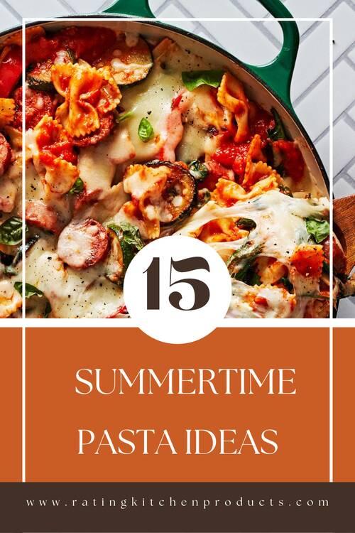summertime pasta recipes