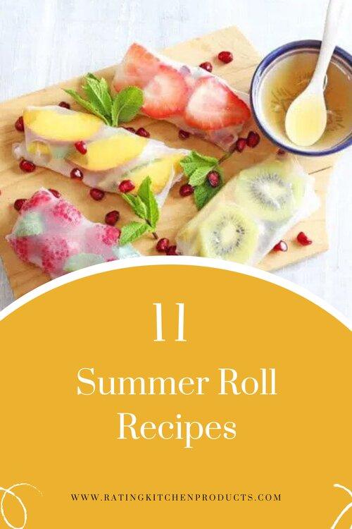 Summer roll recipes
