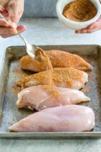 chicken breast dry rubs