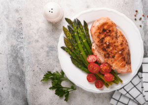 chicken breast on a George Foreman Grill