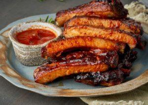 oven-baked pork ribs