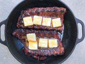 pork ribs in a dutch oven