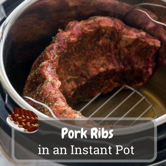 pork ribs in an instant pot