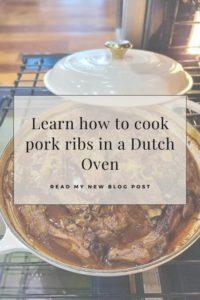 Mastering Pork Ribs In A Dutch Oven: The Exquisite Symphony