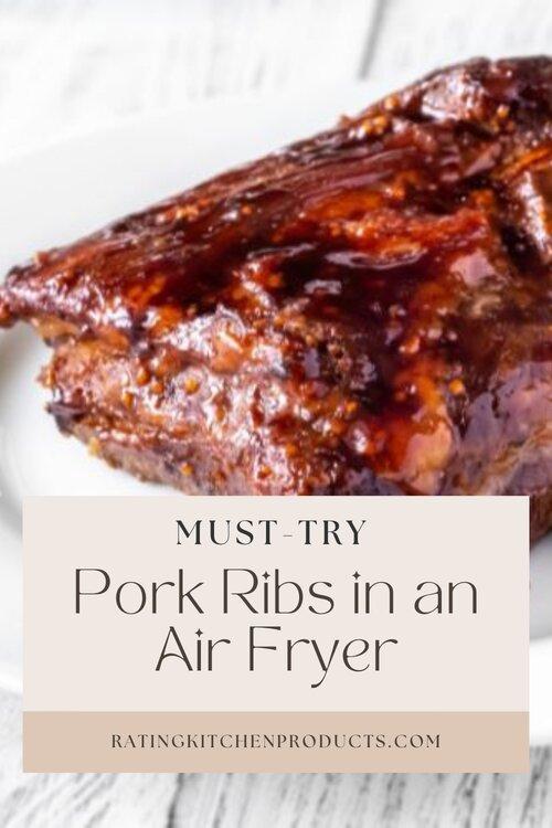 pork ribs in an air fryer