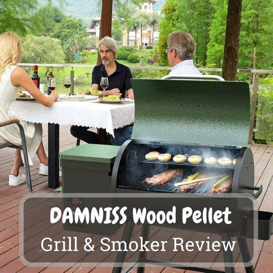 DAMNISS Wood Pellet Grill & Smoker Review