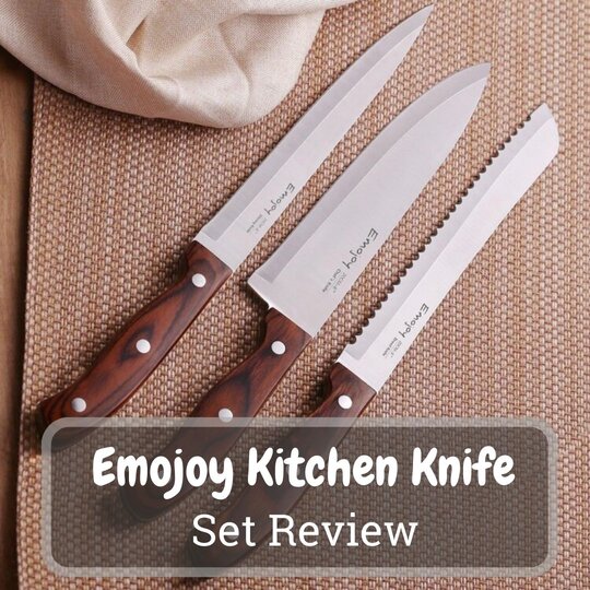 Emojoy Kitchen Knife Set Review