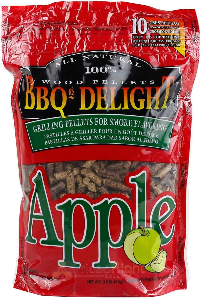 BBQrs Delight Wood Smoking Pellets - Super Smoker Variety Value Pack - 1 Lb. Bag - Apple, Hickory, Mesquite, Cherry, Pecan and Jack Daniels