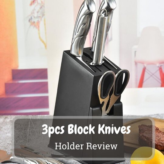 3pcs Block Knives Holder Review