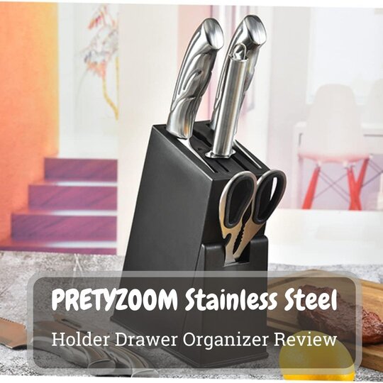 PRETYZOOM Stainless Steel Holder Drawer Organizer Review