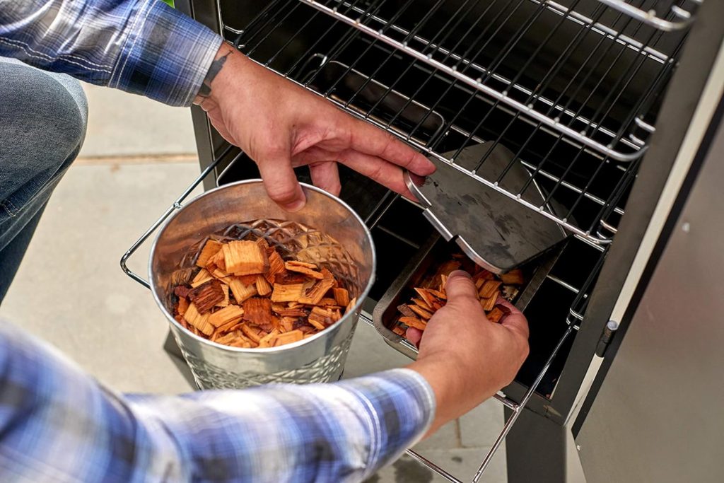 Cuisinart COS-330 Vertical Electric Smoker, Three Removable Smoking Shelves, 30, 548 sq. inches Cooking Space