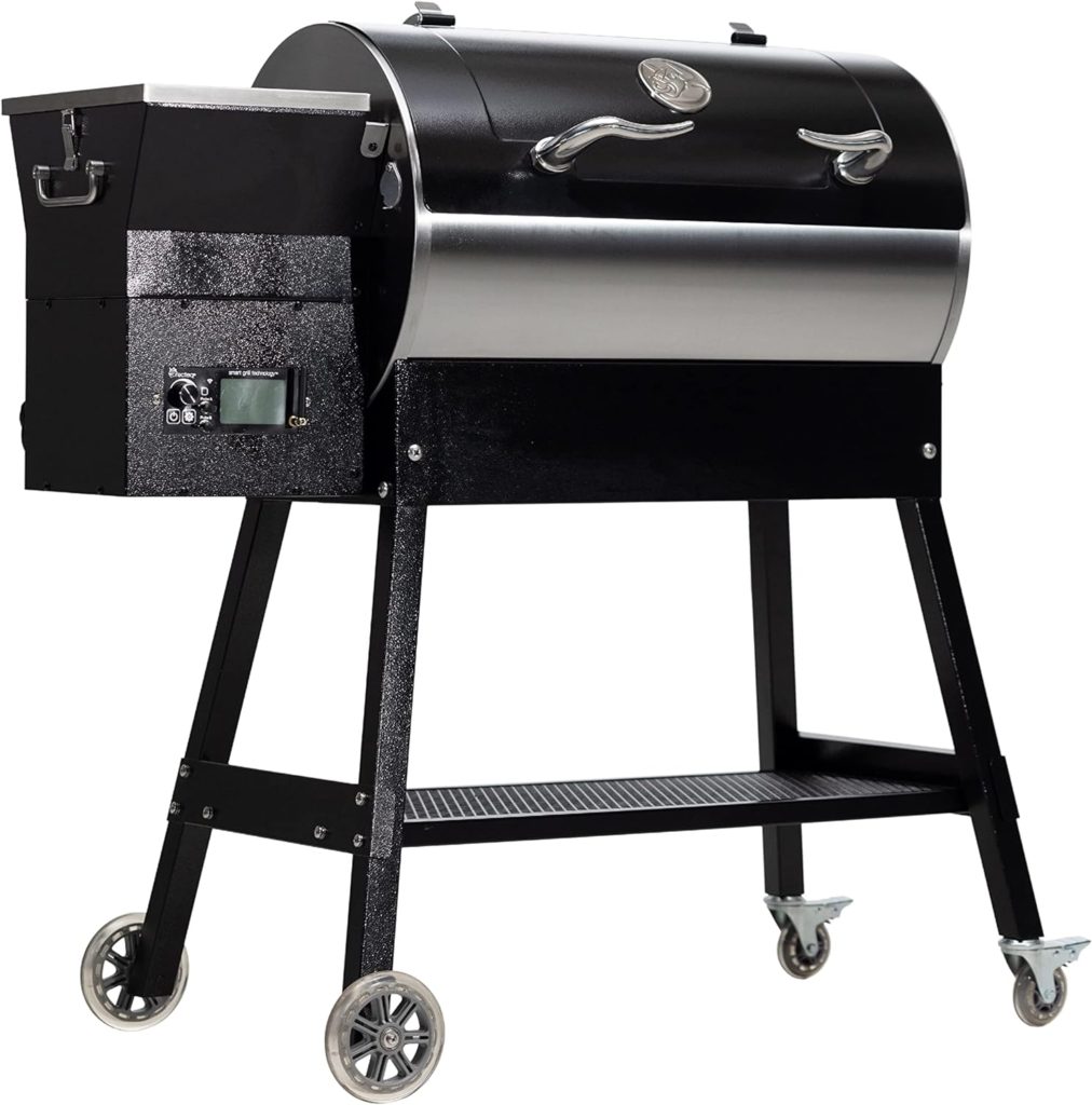 recteq Patio Legend 410 Wood Pellet Smoker Grill | Wifi  App Connectivity | Temp Range 180° to 700+°