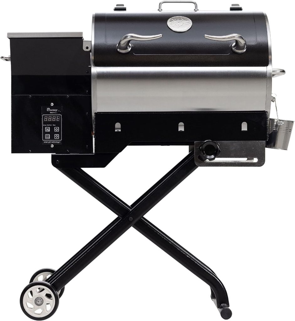 recteq Road Warrior 340 Portable Pellet Grill | Electric Pellet Smoker Grill, BBQ Grill, Outdoor Grill - Wood Pellets - Grill, Sear, Smoke, and More! | Perfect for Camping and Tailgates